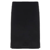 Purpdrank  Vintage Elegant Temperament  Medium Strecth Flower Embroidery A-LINE Slim Skirts