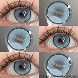 Purpdrank  1 Pair Cosplay Contact Lenses for Eyes Colored Fashion Pink Contacts Lens Purple Cosmetic Pupil Yearly Contact Lenses