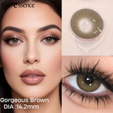 Purpdrank  NEW Colored Contact Lenses Green Lenses Beauty Makeup Lens Natural Color Pupils Korean Lenses Cosmetics Eye Contacts