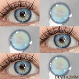 Purpdrank  Purple Color Contact Lenses For Eyes Natural Eye Brown Color Lens Cosmetic Soft Eye Lenses Beauty Pupils Colored Lenses