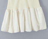 Purpdrank  European and American style 2025 summer new waffle stitching slim short-sleeved dress