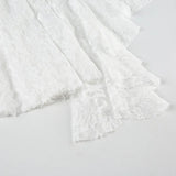 Purpdrank  Sexy Spice Girl Skirt Dark Wind Lace Stitching Irregular Sexy Perspective Long Skirt Spring And Summer Fashion Women's Clothing