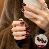 Purpdrank  10ML Red Wine Cat Magnetic Gel Nail Polish Glitter Semi Permanant Soak Off UV LED Gel Varnish For Manicure DIY Nail Supplies