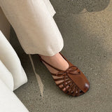 Purpdrank   New Brand Designer Flat Sandals Women Plus Size Summer Narrow Strap Beach Party Casual Comfort Roman Gladiator Sandalias