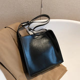 Purpdrank  Quality Women Tote Bags Shiny Leather Shopper Shoulder Bag Retro Large Capacity Shopping Totes Luxury Designer Handbag Lady