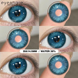 Purpdrank  1Pair Cosplay Colored Contact Lenses Halloween Red Lenses Purple Eyes Contact Anime Blue Eyes Lenses Pink Beauty Makeup