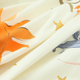 Purpdrank  Spring New Women's Fashion and Elegance Slim Fit Versatile Printed Loose Strap Short Dress