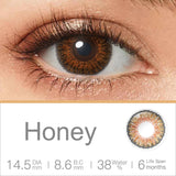 Purpdrank  Natural Color Contact Lenses for Eyes 3 Tone Color Lens Gray Contact Lens Yearly Fashion Blue Contact Lens Colored Eye Contacts