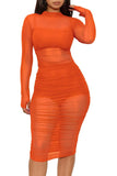 Purpdrank  Summer New European Nightclub Gauze Dress + Small Vest + Shorts Three-piece Set Women Clothing Sexy Dress