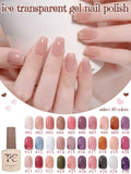 Purpdrank  TC 10ML Autumn Winter Mousse Black Chocolate Caramel Coffee Chocolate Gel Nail Polish 2025 Meilad Whitening Tmperament Nail Art