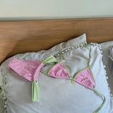 Purpdrank  Bikinis Sexy Women Swimsuit Patchwork Swimwear Push Up Bikini Set Print Biquini Bathing Suit Swimming Suit Beachwear Female