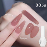 Purpdrank  10ML 6-Color God Girl Nail Polish Gel Nude Pink Glitter Gel Varnish Soak Off UV/LED Gel Polish For Manicure Home Salon DIY