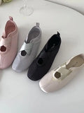 Purpdrank  Shoes Woman Flats Dress Hoof Heels Fabric Rome Rubber PU Shoes Woman Flats Dress Fabric Hoof Heels PU Rubber