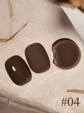 Purpdrank  TC 10ML Autumn Winter Mousse Black Chocolate Caramel Coffee Chocolate Gel Nail Polish 2025 Meilad Whitening Tmperament Nail Art