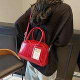 Purpdrank  Y2K Top-handle Bags For Women Pure Color Casual Street Small Shoulder Crossbody Bags 2025 Latest Luxury Designer Handbags
