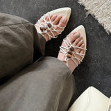 Purpdrank   New Fashion Cow Leather Concise Summer Shoes Stiletto Heels Slingback Dating Casual Elegant Party Modern Women Sandals