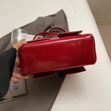 Purpdrank  Y2K Top-handle Bags For Women Pure Color Casual Street Small Shoulder Crossbody Bags 2025 Latest Luxury Designer Handbags