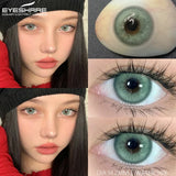 Purpdrank  1Pair Korean High Quality Lenses Color Contact Lenses for Eyes Purple Lenses Blue Eye Lens Soft Cosmetic Brown Contacts