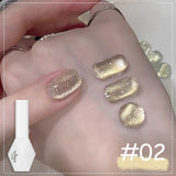Purpdrank  Brown Gold Cat Magnetic Eye Gel Polish 10ml Autumn Water Light Magnet Crystal Soak Off Nail Art Varnish Manicure