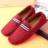 Purpdrank  Leather Men Shoes Casual Formal Man Loafers Handmade Moccasins Italian Breathable Slip on Male Boat Shoes Walking Footwear