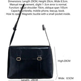 Purpdrank  Vintage Wine Red Shoulder Bag Large Capacity Ladies Tote Purse Handbags Pu Leather Female Messenger Bag College Girls Book Bag