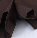 Purpdrank  Spring Summer Cargo Low Waist Shorts Skirts for Women Safari Short Trousers Side Pockets  Casual Street Bottom Deep Brown
