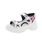 Purpdrank  New Summer Fashion Wear-resistant Height-enhancing Sandals Comfortable Non-slip Beach Casual Thick-soled Sports Shoes for Women