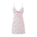 Purpdrank  Summer dress women evening party mini beach dresses sexy korean fashion elegant dress  floral print dresses luxury v neck