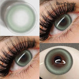 Purpdrank  1Pair Colored Contact Lenses for Eyes Gray Pupils Lens Fashion Blue Eye Contacts Green Lenses Brown Lenses Yearly