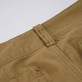 Purpdrank  Safari Style Casual Basic Solid Cargo Jeans Slim Low-Waisted Straight Pants Women Autumn Winter Fashion Streetwear Ladies