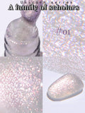 Purpdrank  12ML 4-Color Pink Blue White Green Explosive Gel Nail Polish Diamond Gel Polish Summer Nails Blue Nails Nail Supplies