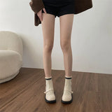 Purpdrank  Thick Heel Red Women Mary Jane Shoes Fashion Round Toe Shoes 2025 Spring Ladies Casaul College Style Pumps