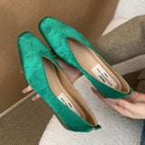 Purpdrank  Retro Printing Ethnic Style Ballet Flat Shoes Women Fashion Square Toe Shallow Mary Jane Shoes Comfort Soft Sole Flats Sandalias