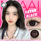 Purpdrank  NEW Color Contact Lenses Natual Colored Pupils Makeups Colored Lens Beauty Green Contact Lenses 14.2mm Black Contacts Lens