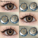 Purpdrank  0~-6.00 Myopia Lenses 1 Pair Colored Contact Lenses with Degree Natural Eye Contact Prescription Lens Free Shipping