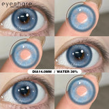 Purpdrank  1Pair Cosplay Colored Contact Lenses Halloween Red Lenses Purple Eyes Contact Anime Blue Eyes Lenses Pink Beauty Makeup