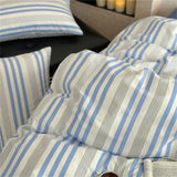 Purpdrank  Pure Cotton Comforter Cover Skin-friendly Duvet Cover Adults Kids Room Quilt Cover Soft Bedding 이불커버 (Pillowcase Need Order)