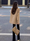 Purpdrank  Korean Fashion Blazers for Women 2025 New Spring High-Grade Loose Suits Jackets Casual Popular Office Ladies Chic Coat Outerwear