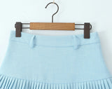 Purpdrank  3 colors Y2K Solid White Package Hips Spliced Pleated Mini Skirt Sexy Low Waist Short Skater Skirts With Shorts Lining