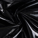 Purpdrank  Cool Reflective Patent Leather Flare Pants Women's Black Low Waist Slim Fit Retro Streetwear Casual Female Long Trousers