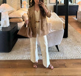Purpdrank  New Autumn Women's Casual Sle Two-Button Long Sve Loose Suede Vesent Coat Flip Collar Polyester Fiber Faionable