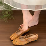Purpdrank  Summers Cover Toe Weave Women Slippers Elegant Comfortable Slip On Slingback Mules Slides Shoes