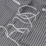 Purpdrank  y2k Tube Top Women Summer Striped Lace Trim Off Shoulder Strapless Open Back Cross Tie-Up T Shirt Vest 2000s Streetwear