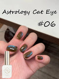 Purpdrank  12ML 10-Color Blue Series Blue Eyes Star Sea Cat Eye Gel Nail Polish New Summer Flash Lamp Cat Eye Nail Polish Nail Art