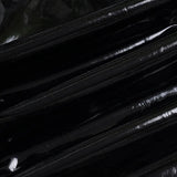 Purpdrank  Cool Reflective Patent Leather Flare Pants Women's Black Low Waist Slim Fit Retro Streetwear Casual Female Long Trousers