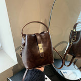 Purpdrank  Faionable Small Crossbody Bag for Work And Outings Versatile mat Design New Sle Casual round Cylinder ape