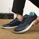 Purpdrank  Breathable Lace-up Solid Men's Shoes Soft Lightweight Male Casual Shoes Non-Slip Outdoor Mens Sneakers Sports Treking Footwear