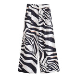 Purpdrank  Striped Prints Pants Set Women 2 Piece Spring BacklessWaistcoat With Button Wide Leg Casual Trousers Women Outfit