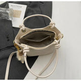 Purpdrank   New Sweet Style Zipper PU Square Women's Shoulder Crossbody Bag Solid Color Popular Commuting Fashion Small Square Bag