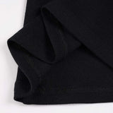 Purpdrank  V-Neck Long Sleeve Knitwear Autumn Fashion Women's Waist Cinching Versatile Casual Lazy Style Batwing Sleeve Black Elegant Tops